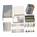 Complete Study and Planning Studio Bundle with Reusable Storage