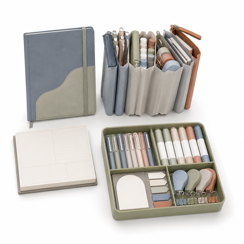 Complete Study and Planning Studio Bundle with Reusable Storage