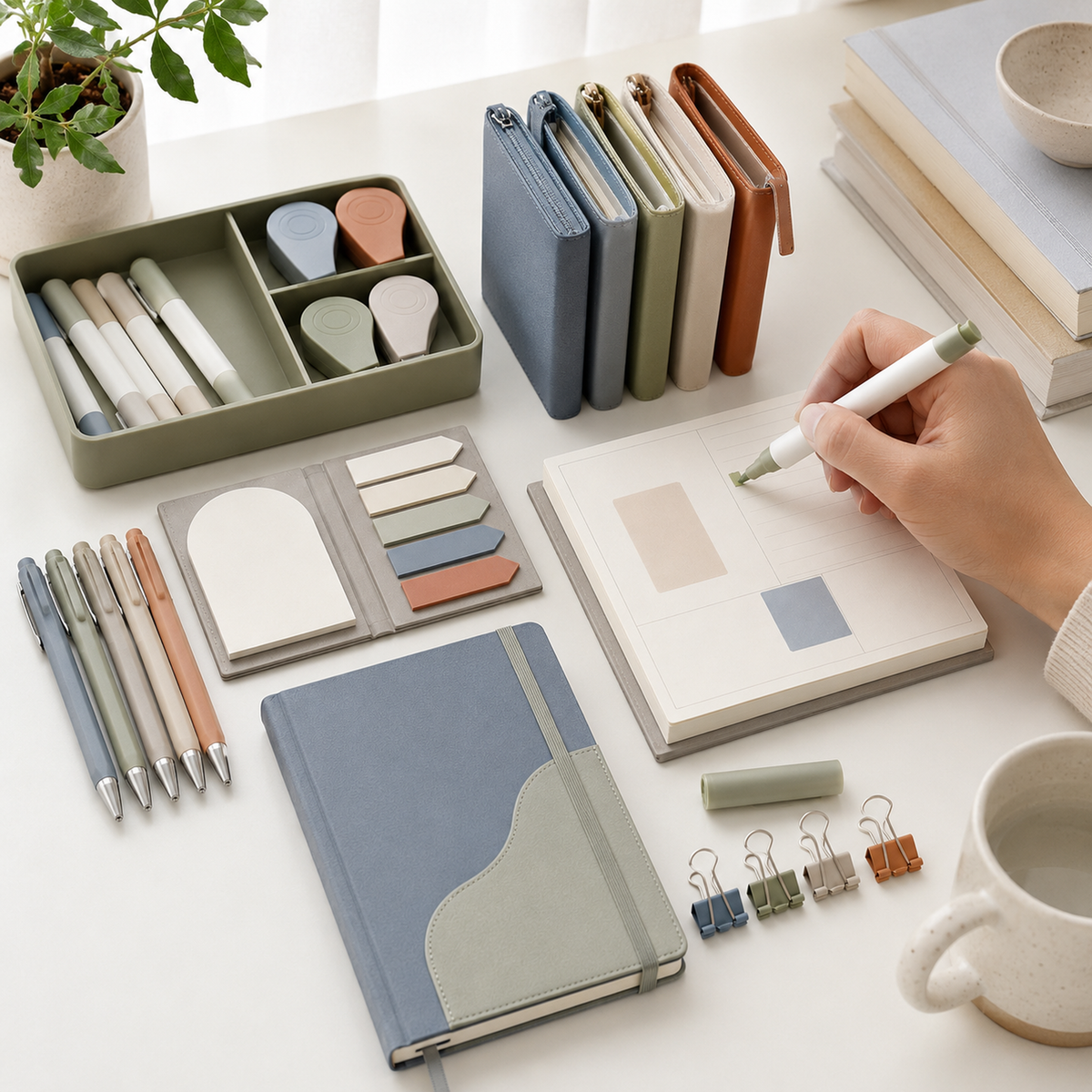 Complete Study and Planning Studio Bundle with Reusable Storage