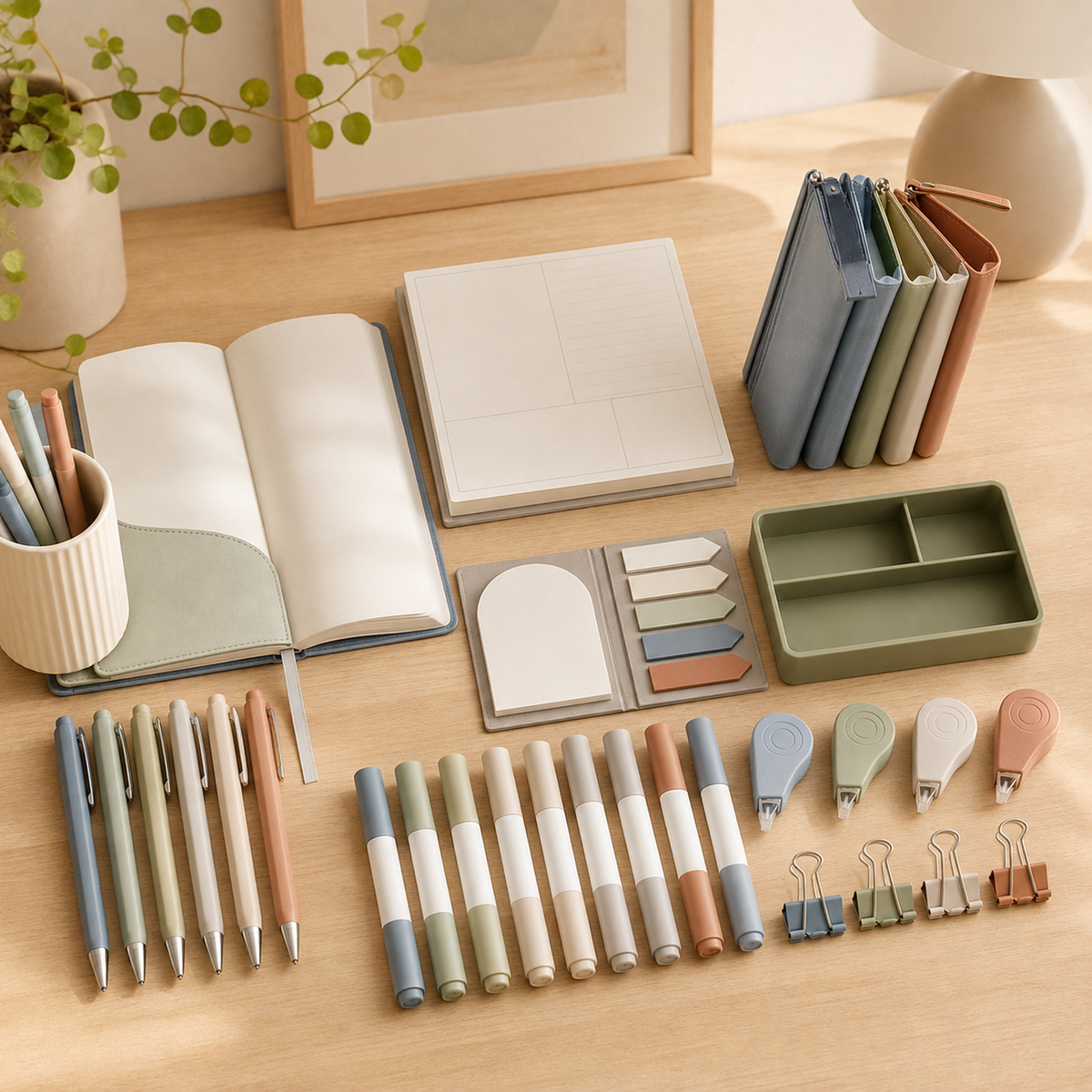Complete Study and Planning Studio Bundle with Reusable Storage