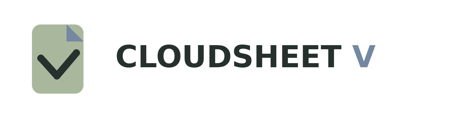 Cloudsheet V